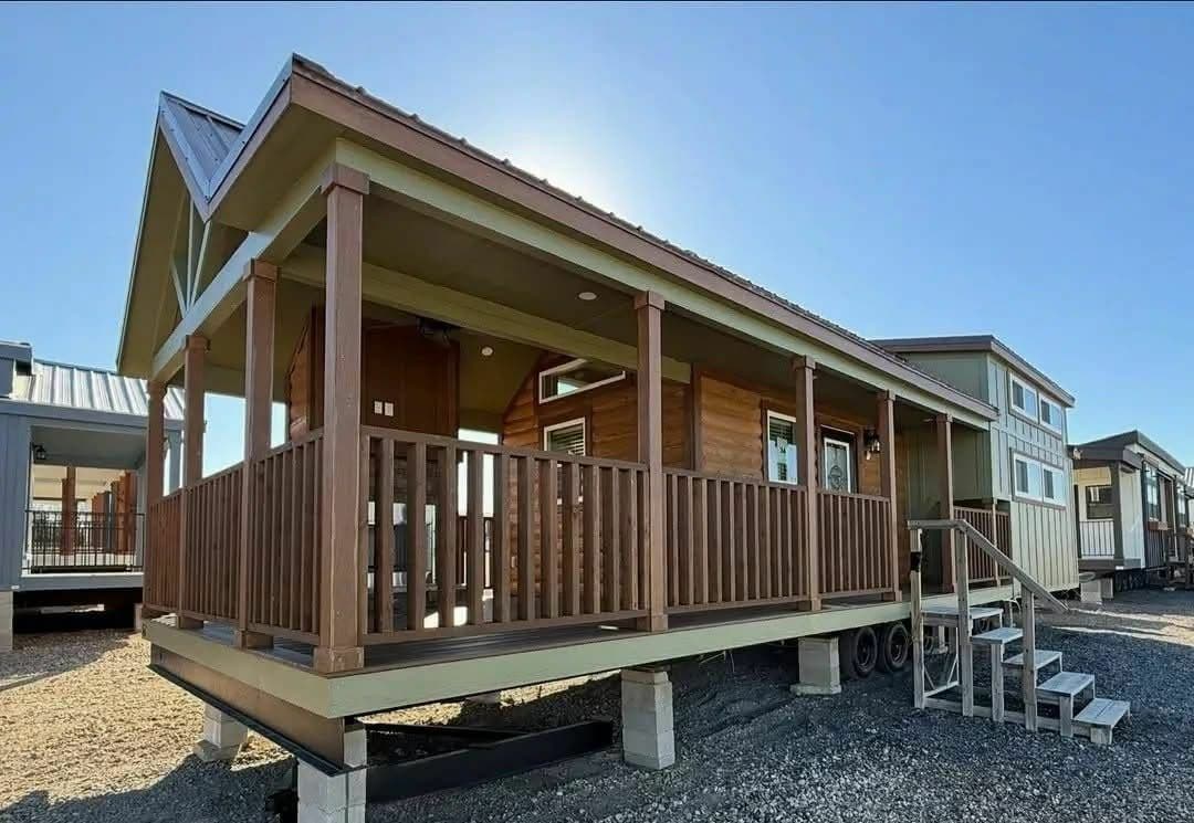 Meadowview — Cabin-Style Park Model with Fireplace - image 1